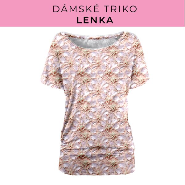 DÁMSKÝ střih - Triko Lenka
