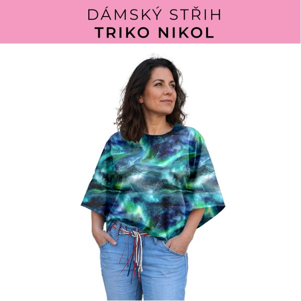Dámský střih -  triko Nikol