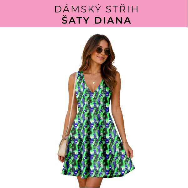Dámský střih - šaty Diana