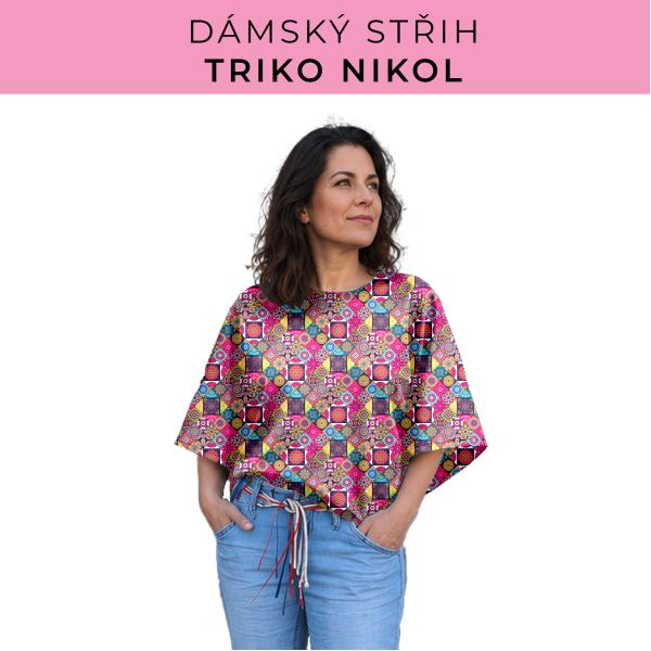 Dámský střih -  triko Nikol