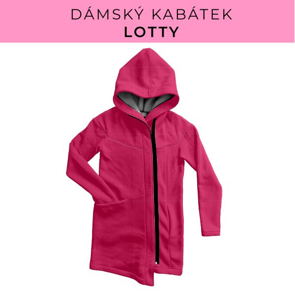 DÁMSKÝ střih - Kabátek Lotty