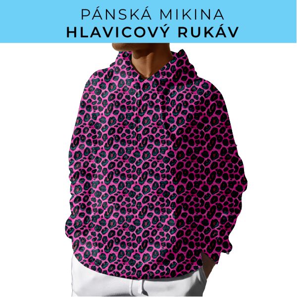 PÁNSKÝ střih - mikina s kapucí