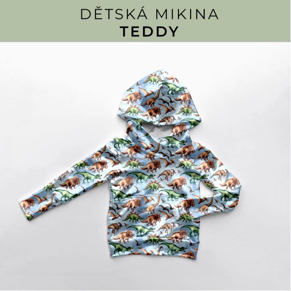 DĚTSKÝ střih - Mikina Teddy