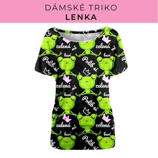 DÁMSKÝ střih - Triko Lenka