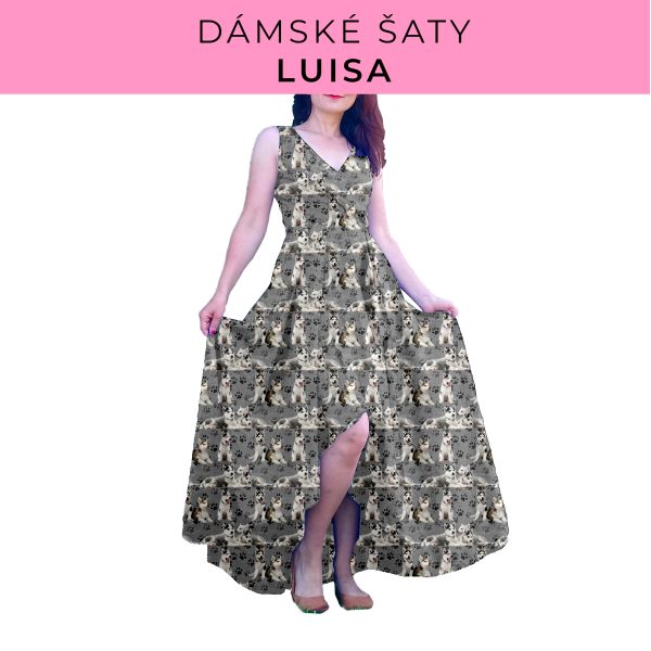DÁMSKÝ střih - šaty Luisa