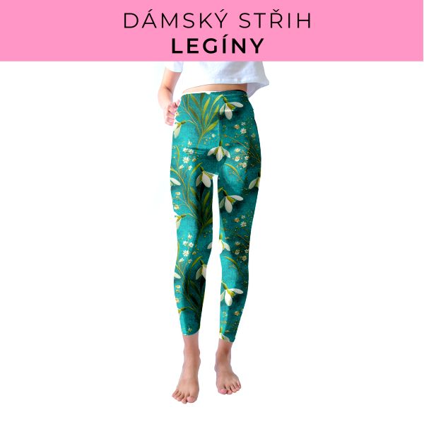 DÁMSKÝ střih - legíny SPORT - SLIM FIT