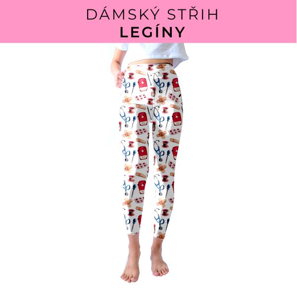 DÁMSKÝ střih - legíny SPORT - SLIM FIT