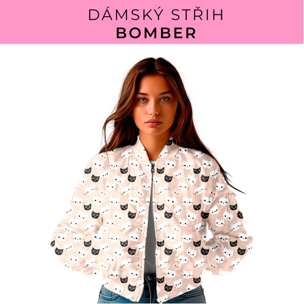 DÁMSKÝ střih - Bomber