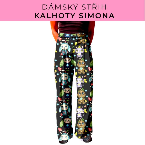Dámský střih - kalhoty Simona