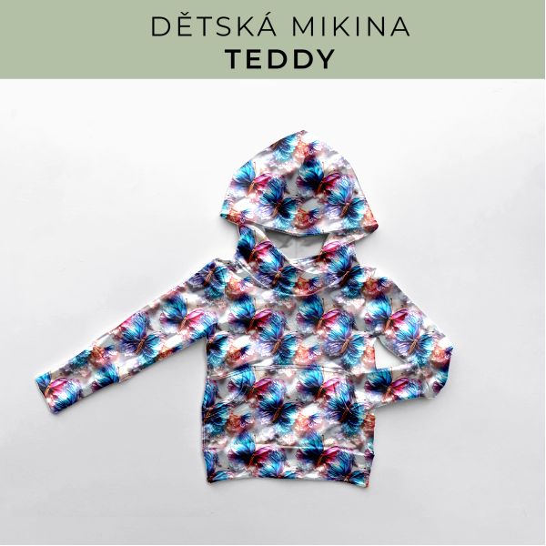 DĚTSKÝ střih - Mikina Teddy