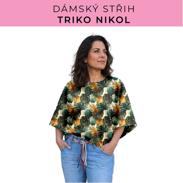 Dámský střih -  triko Nikol
