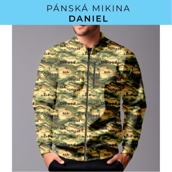 PÁNSKÝ střih - mikina Daniel