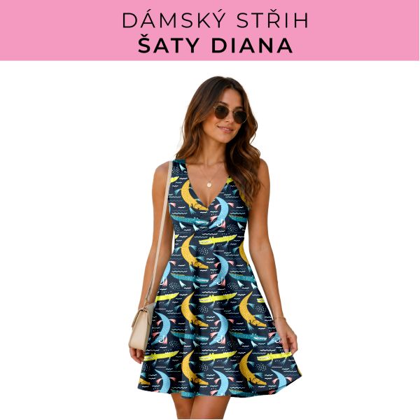 Dámský střih - šaty Diana