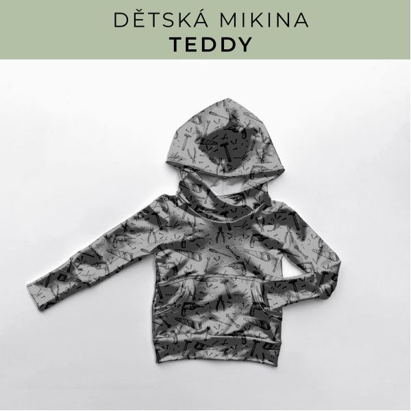 DĚTSKÝ střih - Mikina Teddy