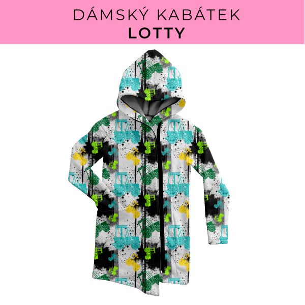 DÁMSKÝ střih - Kabátek Lotty