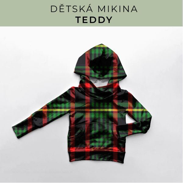 DĚTSKÝ střih - Mikina Teddy