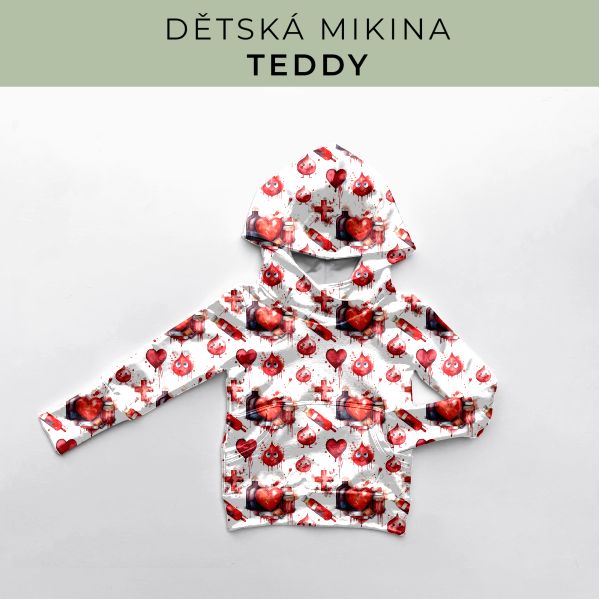 DĚTSKÝ střih - Mikina Teddy