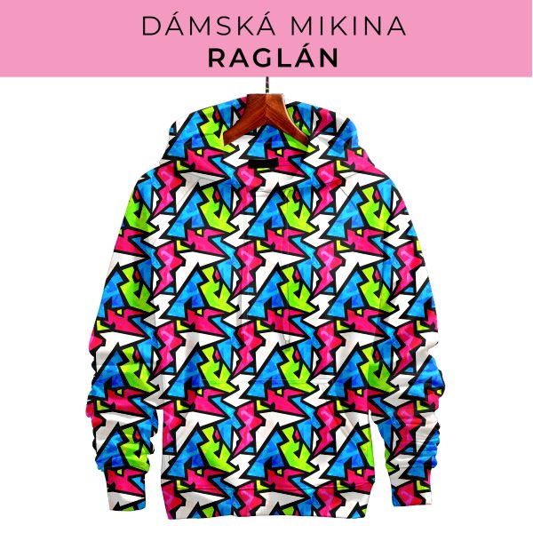 DÁMSKÝ střih - mikina raglán