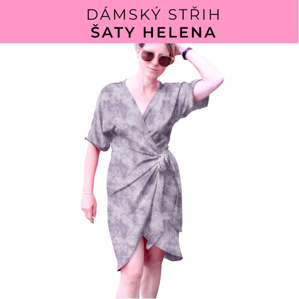 Dámský střih na šaty  Helena