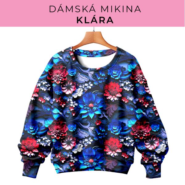 DÁMSKÝ střih - mikina Klára
