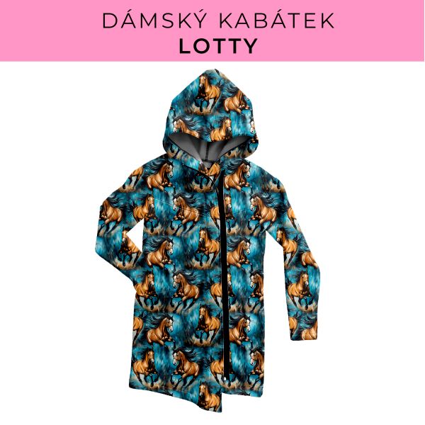 DÁMSKÝ střih - Kabátek Lotty