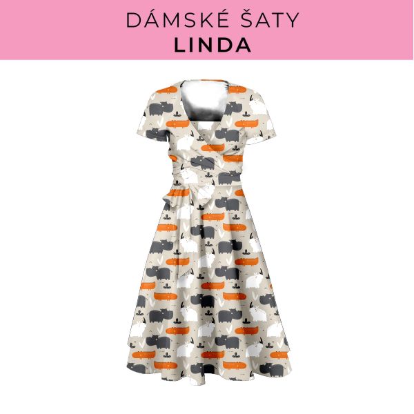 DÁMSKÝ střih - šaty Linda