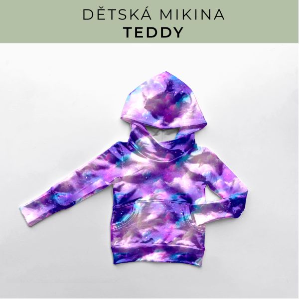 DĚTSKÝ střih - Mikina Teddy