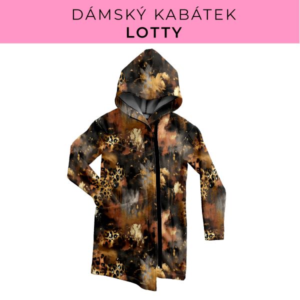 DÁMSKÝ střih - Kabátek Lotty