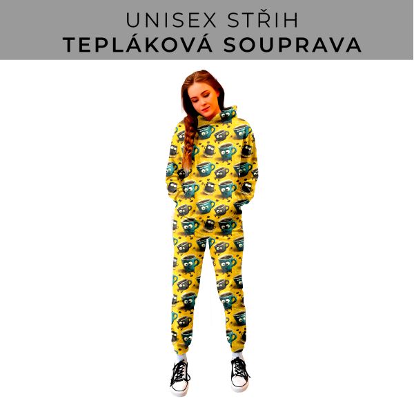 DÁMSKÝ střih - SET mikina a tepláky 