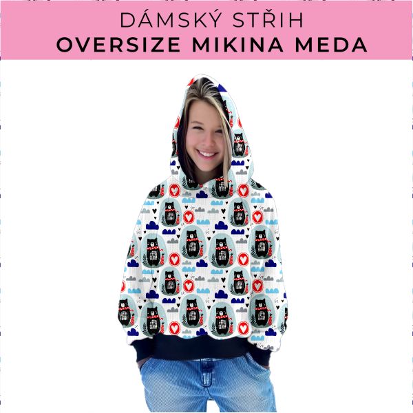 Dámský střih - mikina Meda