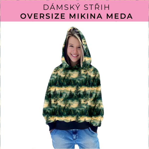Dámský střih - mikina Meda