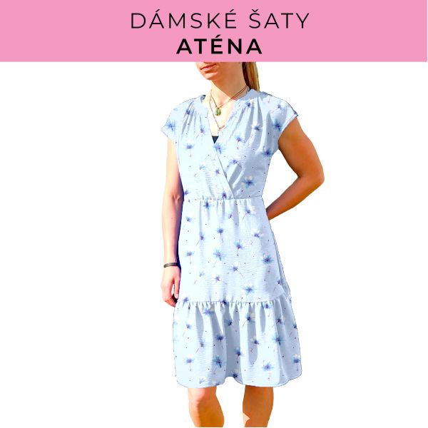 DÁMSKÝ střih - šaty Aténa