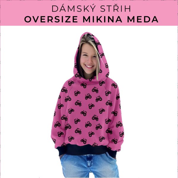 Dámský střih - mikina Meda