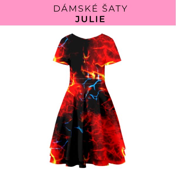 DÁMSKÝ střih - šaty julie