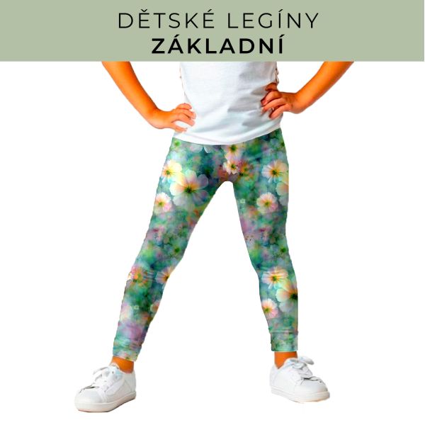 DĚTSKÝ střih - legíny základní