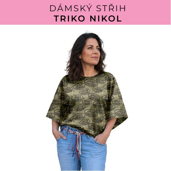 Dámský střih -  triko Nikol
