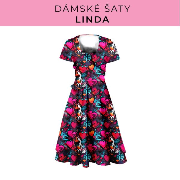 DÁMSKÝ střih - šaty Linda