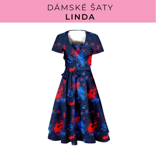DÁMSKÝ střih - šaty Linda