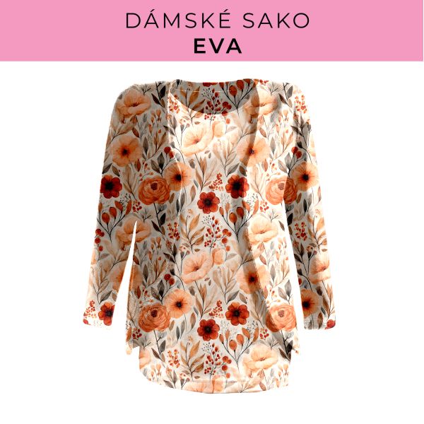 DÁMSKÝ střih - sako Eva
