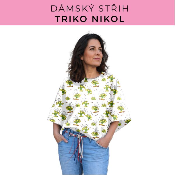 Dámský střih -  triko Nikol