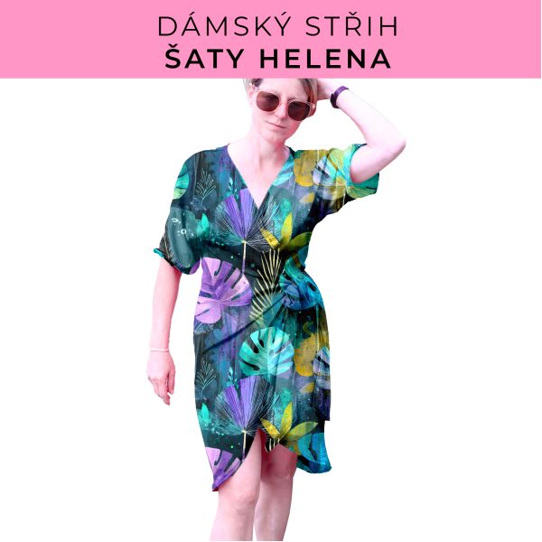 Dámský střih na šaty  Helena