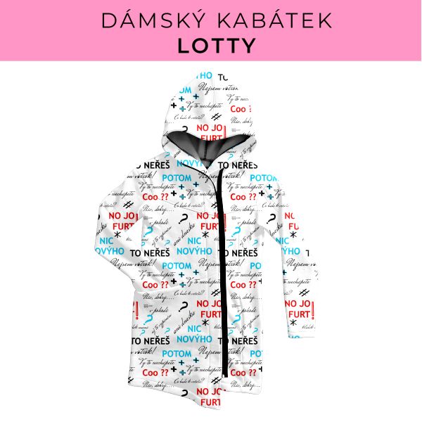 DÁMSKÝ střih - Kabátek Lotty