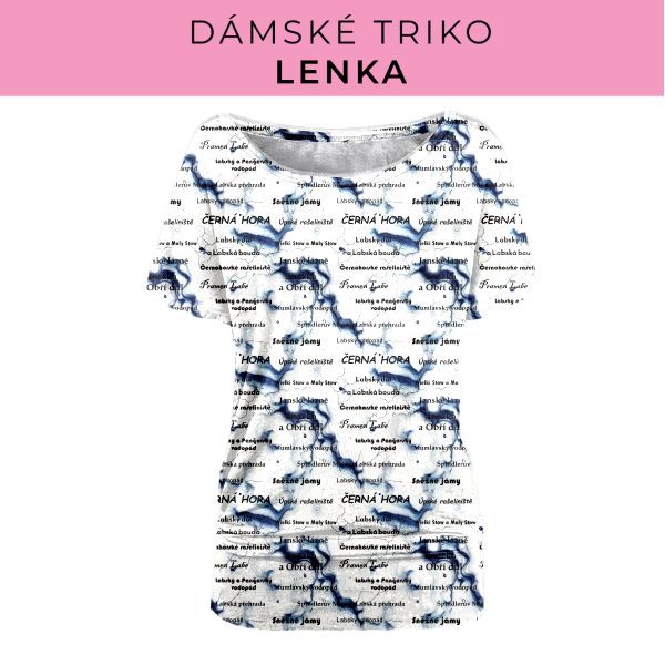 DÁMSKÝ střih - Triko Lenka