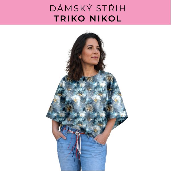 Dámský střih -  triko Nikol
