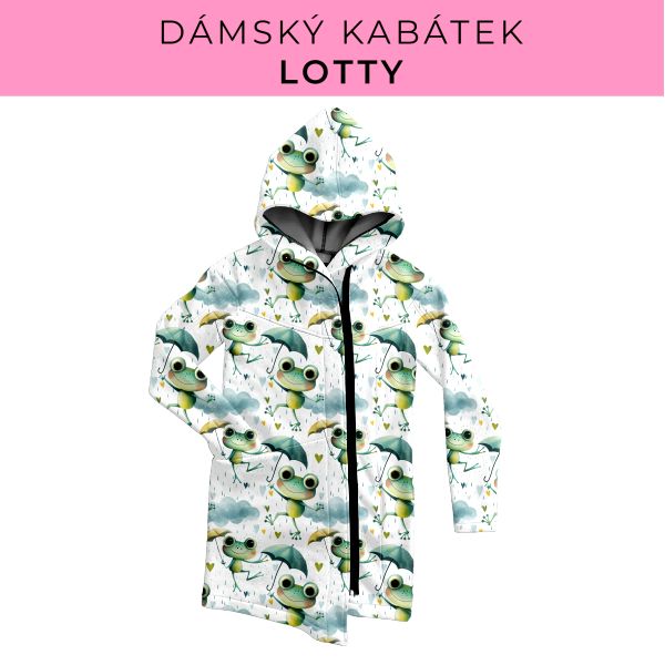 DÁMSKÝ střih - Kabátek Lotty