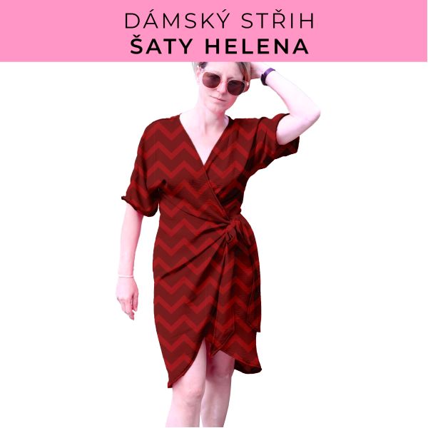 Dámský střih na šaty  Helena