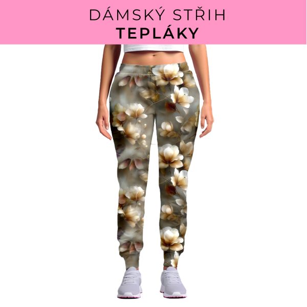 DÁMSKÝ střih - tepláky