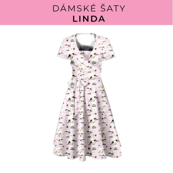 DÁMSKÝ střih - šaty Linda