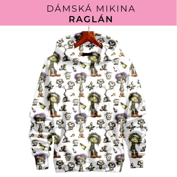 DÁMSKÝ střih - mikina raglán