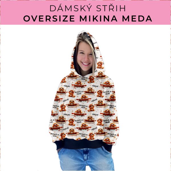 Dámský střih - mikina Meda